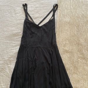 Kimchi Blue Black Fit and Flare Dress